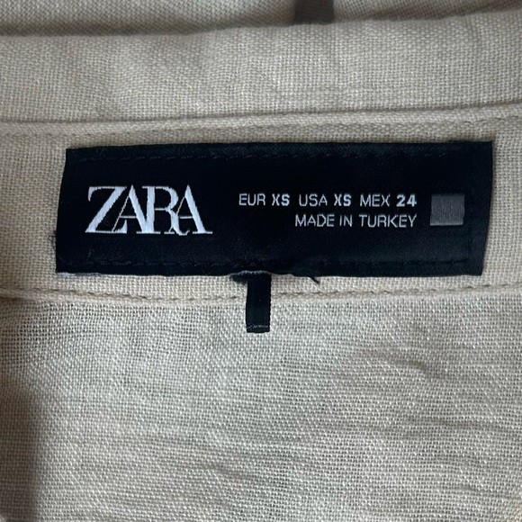 Zara Shirt Dress with Braided Belt - Picture 13 of 15